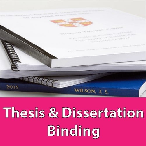 Dissertation Binding Chelmsford