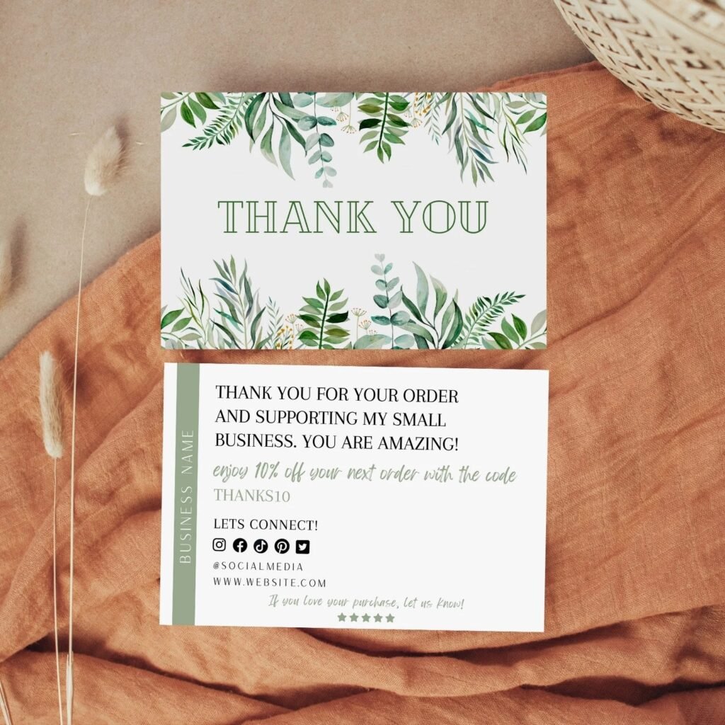 Thank You Cards Printing Chelmsford
